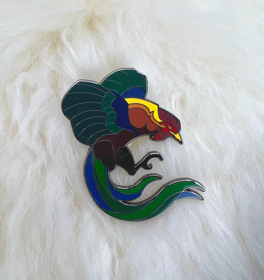 Rooster Hard Enamel Pin | Rooster Pin | Chicken Pin | Animal Pin | Bird Pin