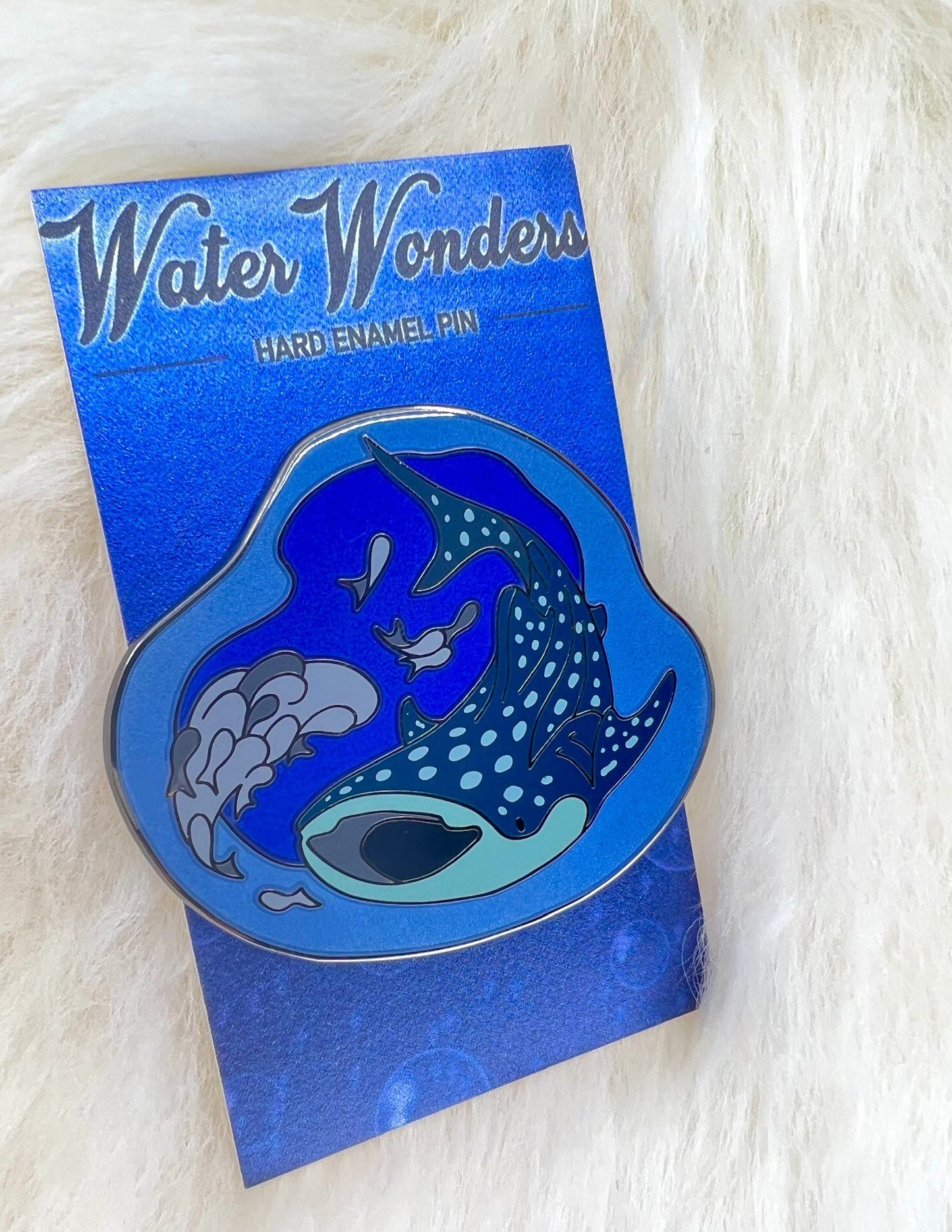 Whale Shark Hard Enamel Pin | Whale Shark Pin | Shark Pin | Animal Pin ...