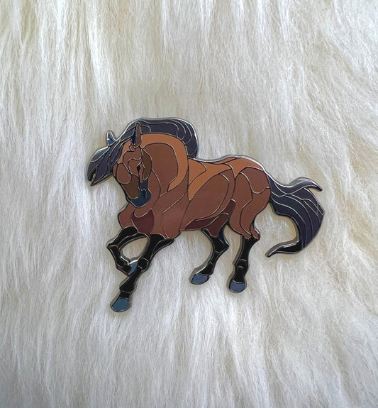 Horse Hard Enamel Pin | Horse Pin | Animal Pin |