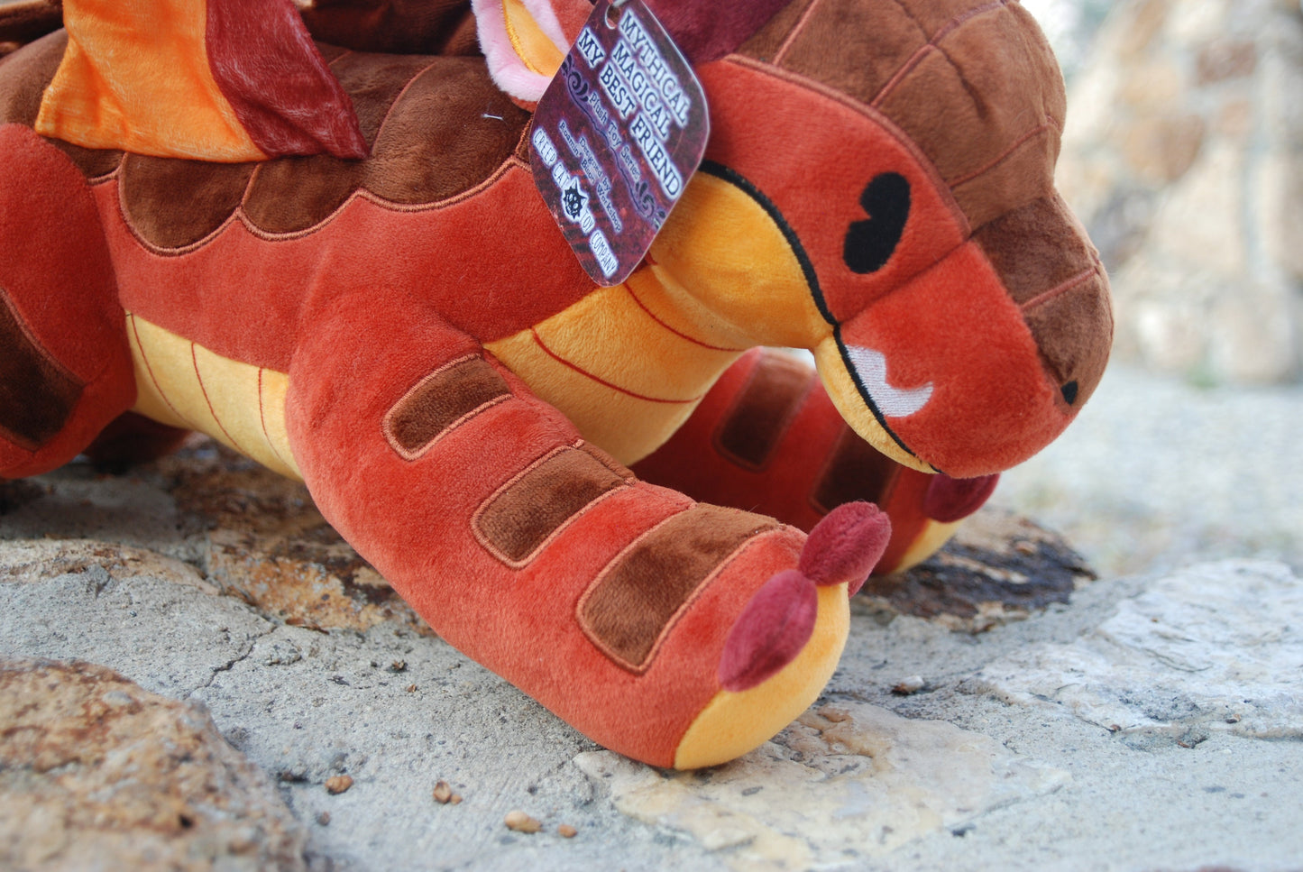 Dragon Plush | Elemental Dragon (Earth) | Dragon Stuffed Animal