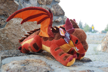 Dragon Plush | Elemental Dragon (Earth) | Dragon Stuffed Animal