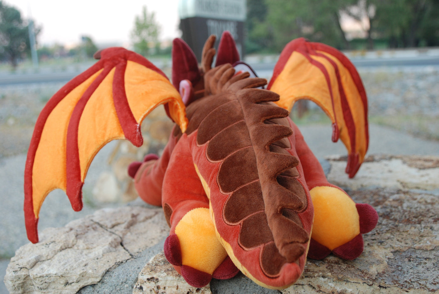 Dragon Plush | Elemental Dragon (Earth) | Dragon Stuffed Animal